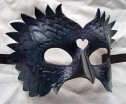 Crow Feather Masquerade Mask - click for details