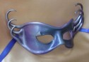 Blue Aurora Masquerade Mask - click for details
