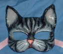 Grey Tabby Masquerade Mask - click for details