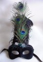 Peacock Princess Masquerade Mask - click for details