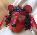 Red Lion Masquerade Mask - click for details