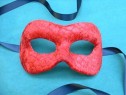 Red Snake Masquerade Mask - click for details