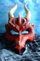 Welsh Red Dragon (y Ddraig Goch) Masquerade Mask - click for details