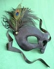 Simple Eye Masks: Black Peacock (8 designs)